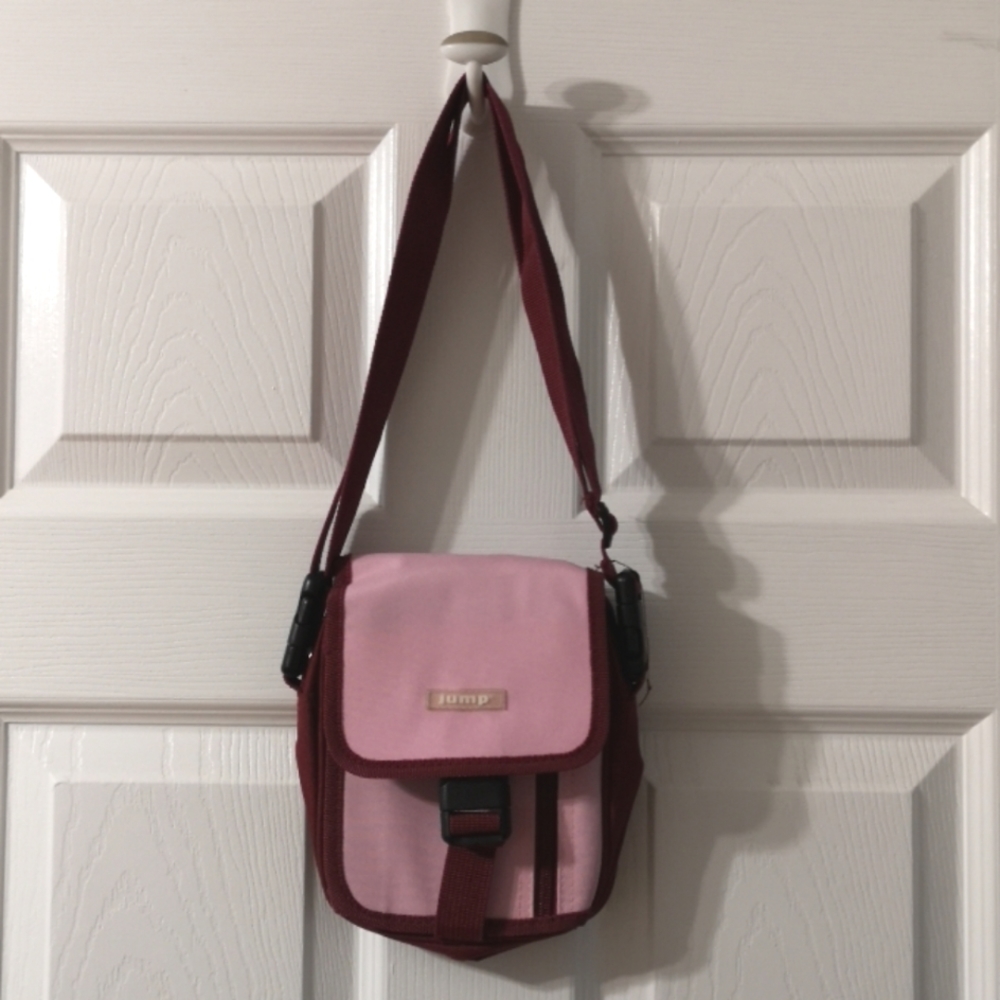 Mini Pink Messenger Bag